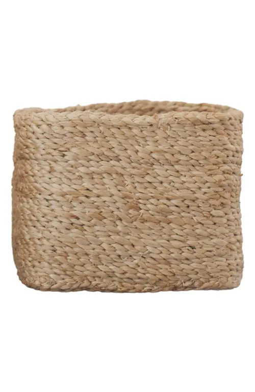 Will & Atlas Small Square Jute Basket in Natural at Nordstrom | Nordstrom