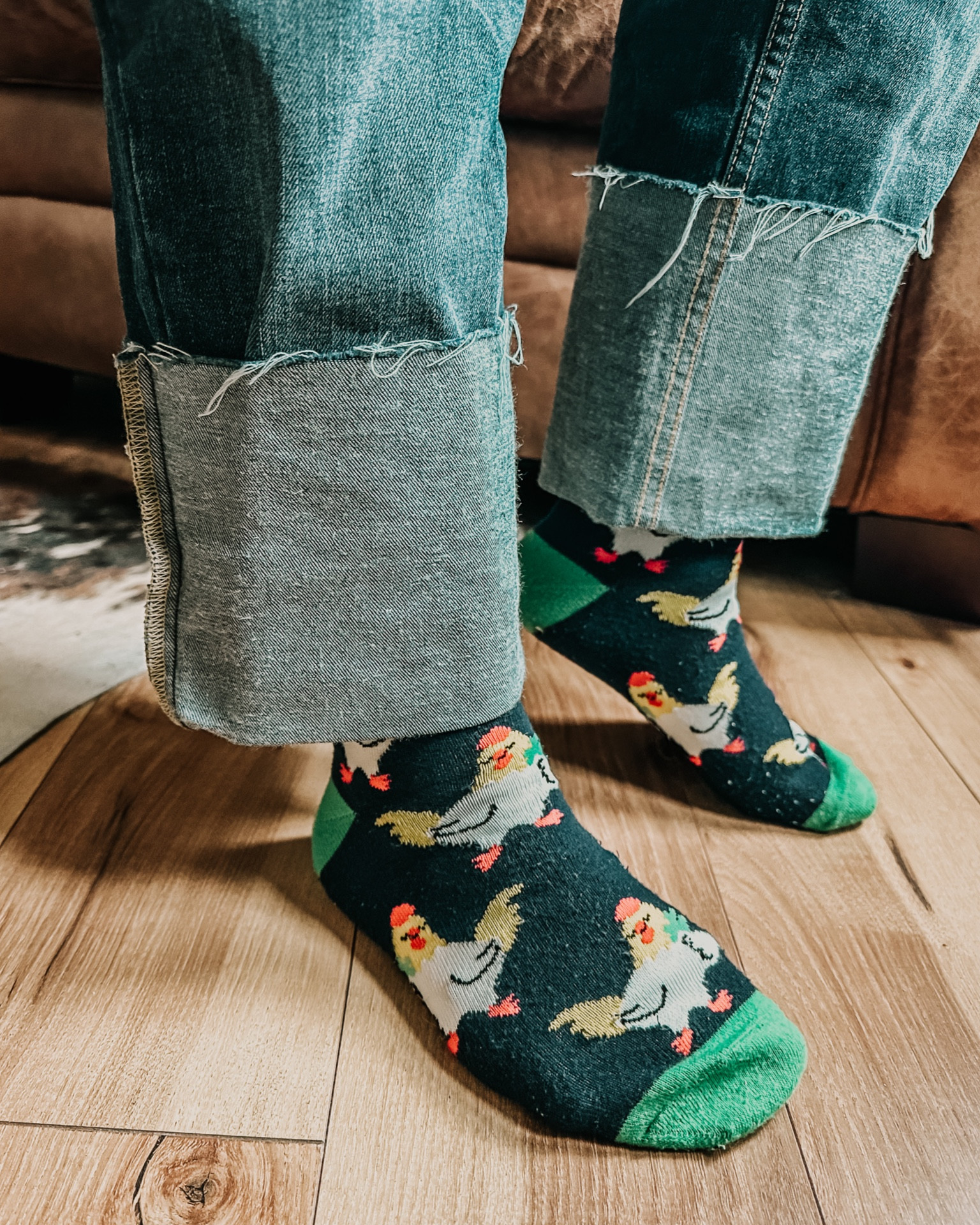 Happy St. Patrick’s Day! 🍀

Yes I bought these socks specifically because they have chickens on them and they also say feelin’ clucky! I clearly a crazy chicken lady! #target 

#LTKfamily #LTKunder50 #LTKSeasonal