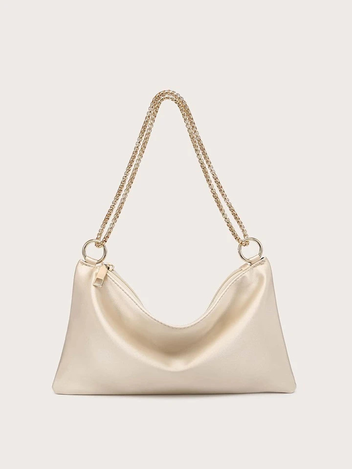 Satin Minimalist Square Bag | SHEIN