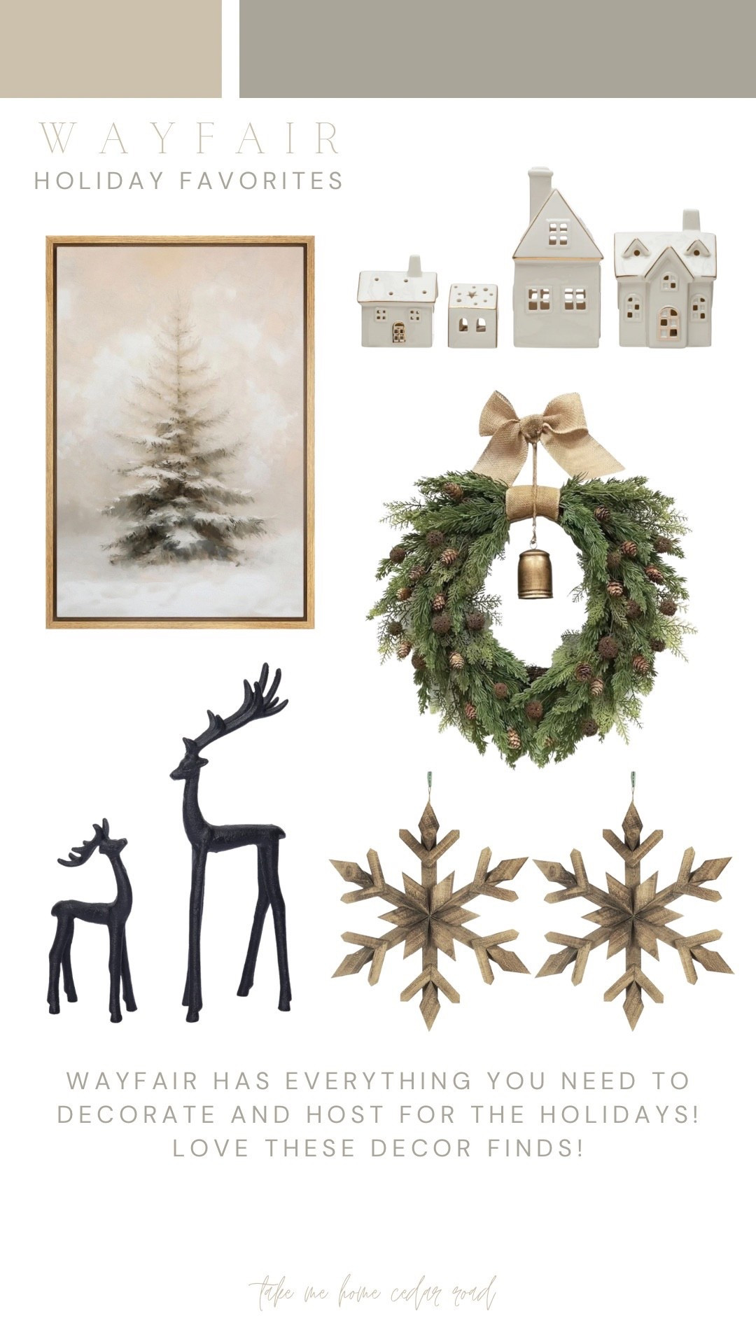 Wayfair Christmas decor finds

Christmas wreath, Christmas art

#LTKSaleAlert #LTKHoliday #LTKHome