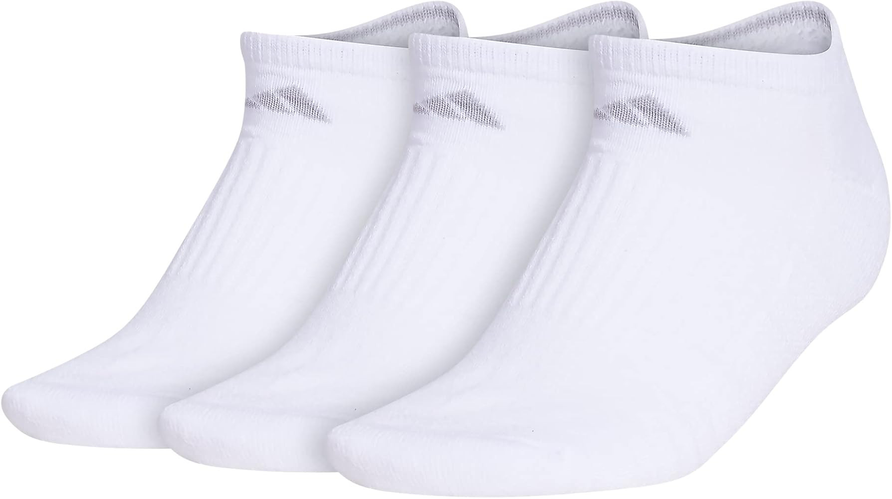 adidas Women's Cushioned No Show Socks (3-Pair) Athletic, Low Profile Look with Arch Compression ... | Amazon (US)
