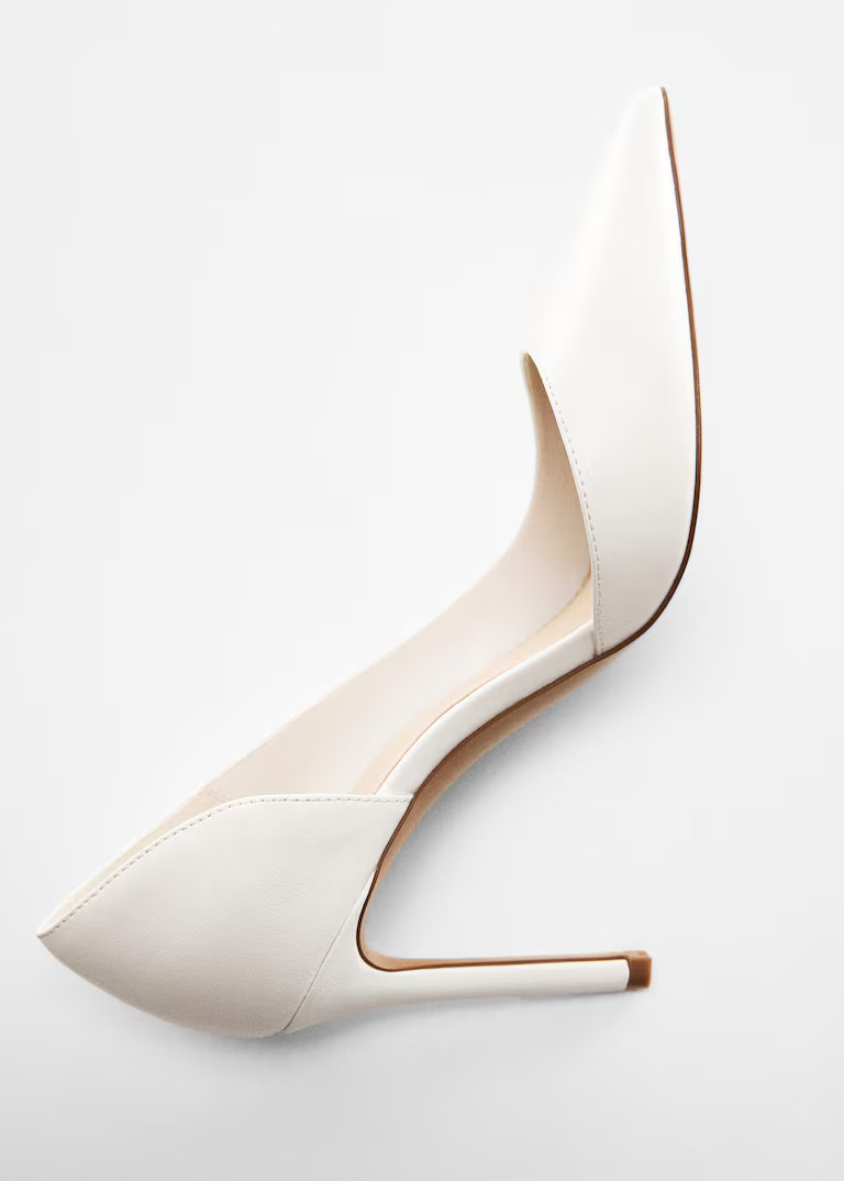 Asymmetrical heeled shoes -  Women | Mango USA | MANGO (US)