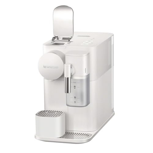 Nespresso Lattissima One Original Espresso Machine with Milk Frother by De'Longhi, Silky White | Amazon (US)
