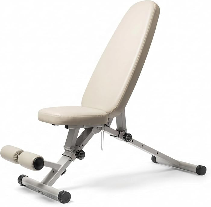 WeGym Fitness Bench, Adjustable, Collapsible, Comfortable, and Luxurious Home Gym Bench for Stren... | Amazon (US)