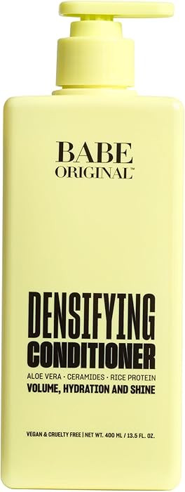 BABE ORIGINAL Locks Densifying Hair Conditioner, Thinning Hair Solution, Promotes Thickness and P... | Amazon (US)