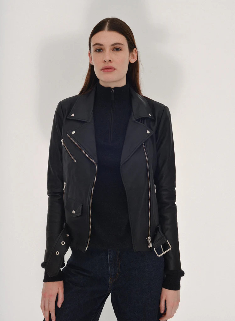 Jayne Smooth Jacket Black | Jackets | VEDA