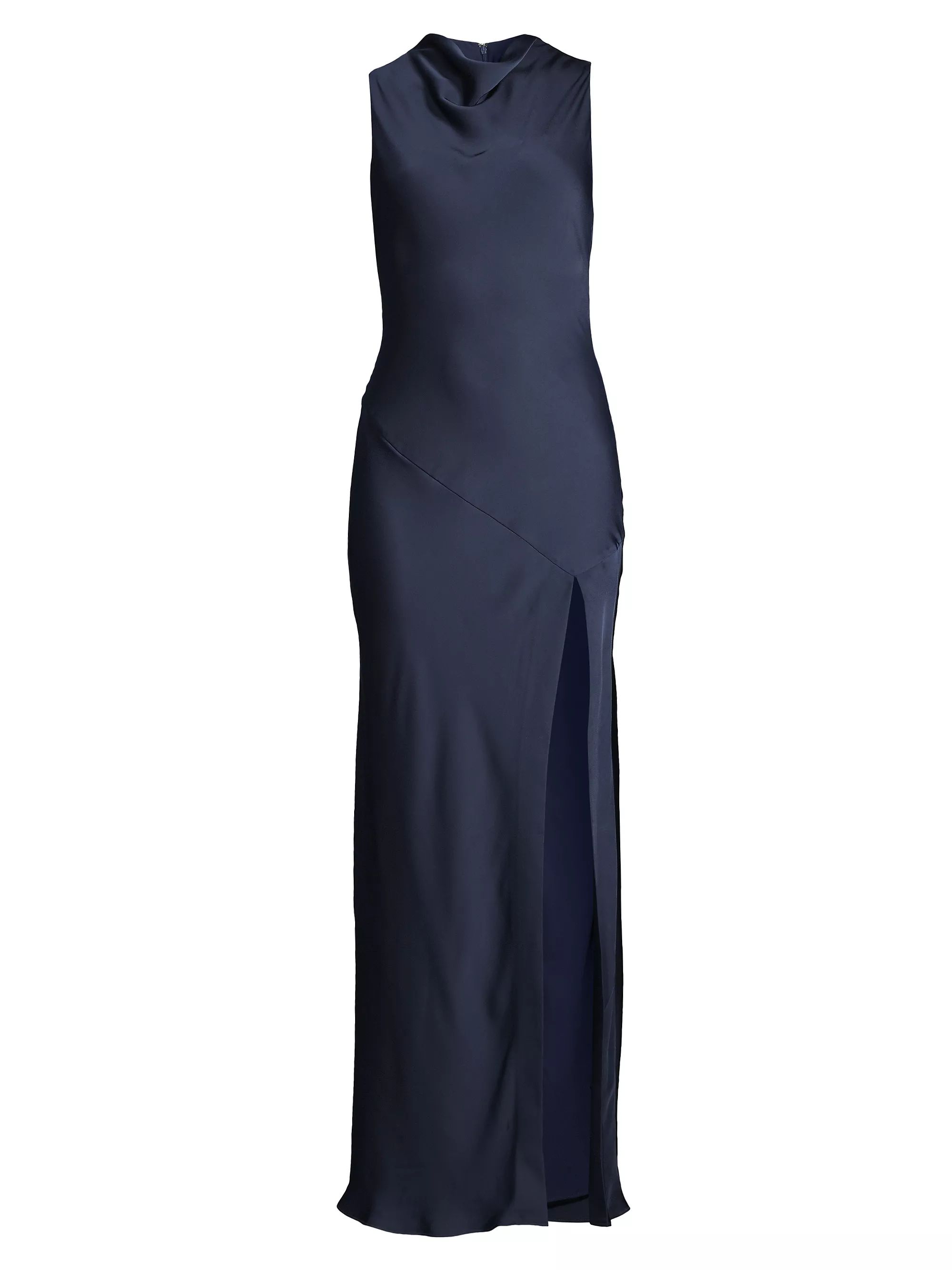 Nya Satin Sleeveless Maxi Dress | Saks Fifth Avenue