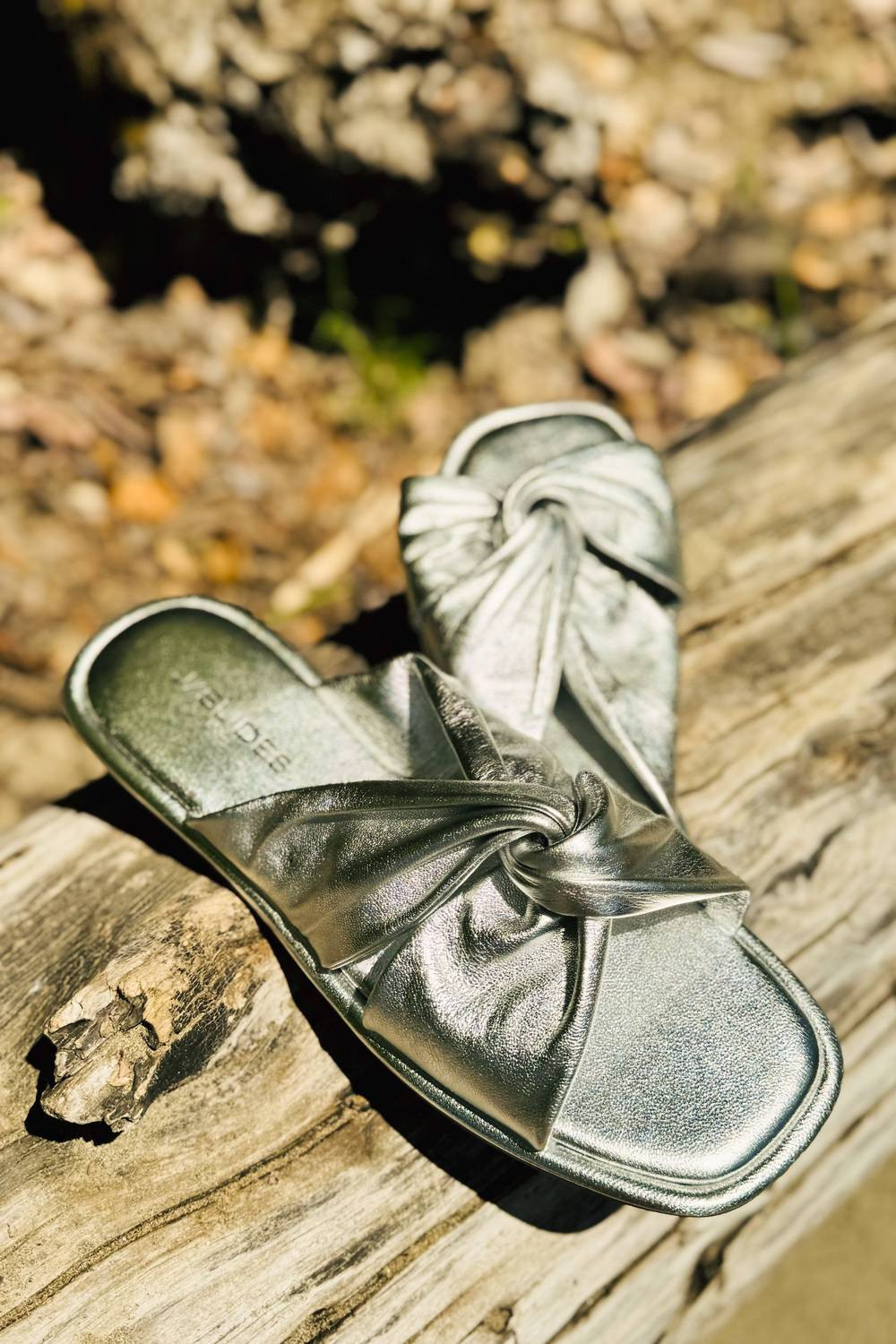 Women's Yaya Sandals In Silver | Shop Simon