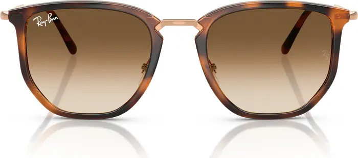 53mm Gradient Irregular Sunglasses | Nordstrom