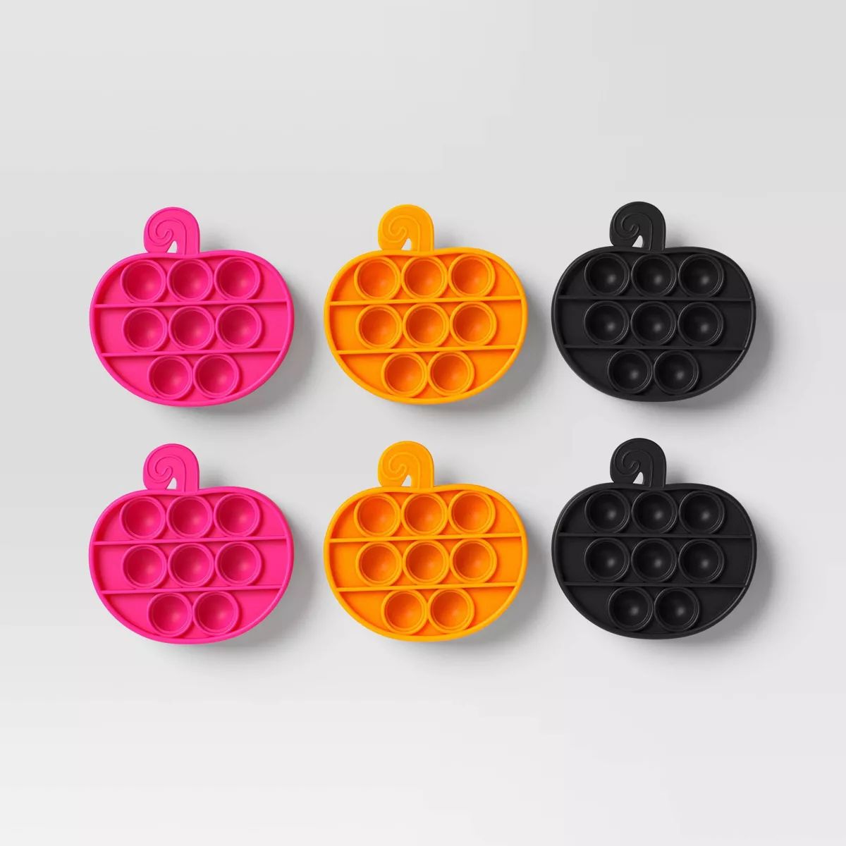 6ct Halloween Party Favors Mini Push Pop Pumpkins: Silicone, Kids 3+ - Hyde & EEK! Boutique™ | Target