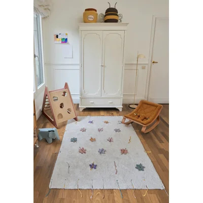 Planet Bee Rectangle Handmade Cotton Rug | Wayfair North America