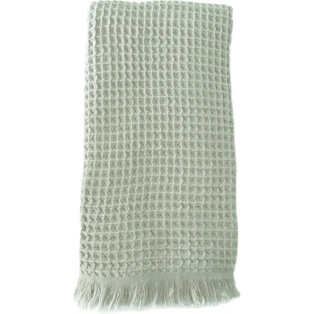Anaya Turkish Cotton Waffle Bath Towels in Light Green at Nordstrom | Nordstrom