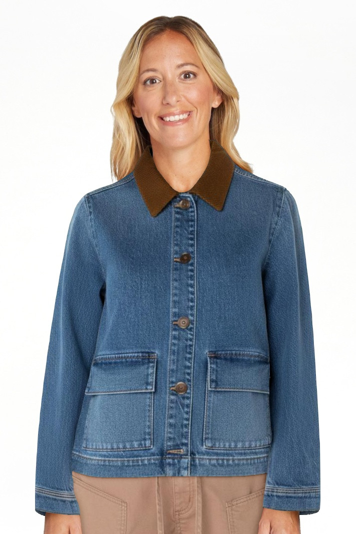 Celebrity Pink Women's and Women's Plus Boxy Barn Jacket, Sizes XS-4X | Walmart (US)