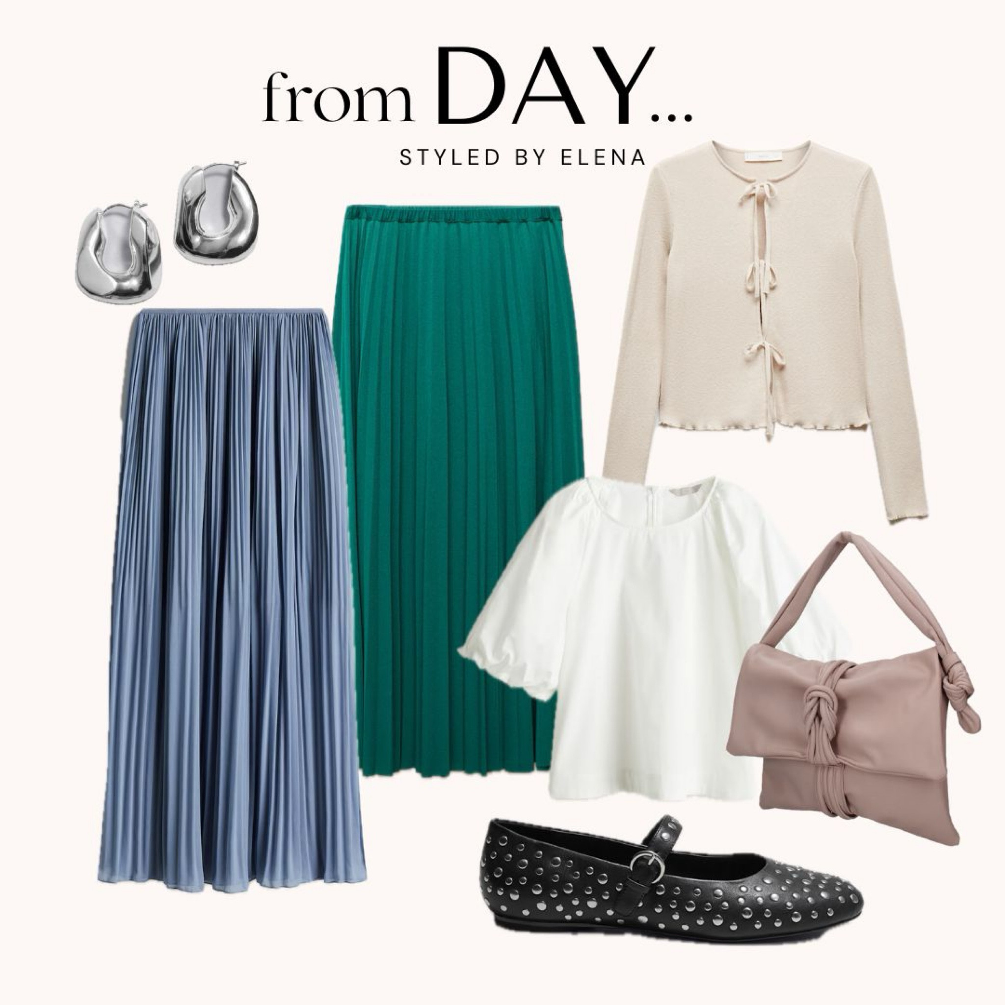 
ChatGPT
Office elegance: a pleated skirt paired with classic pieces for a refined workday look. #OfficeChic #ElegantWorkwear #LTKstyle

#LTKworkwear #LTKSeasonal #LTKstyletip