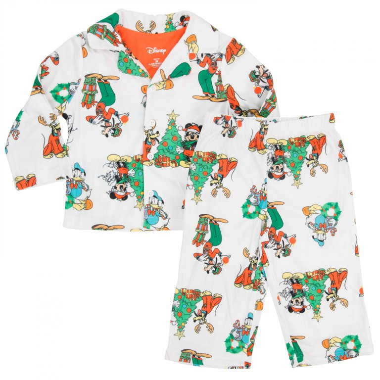 Mickey Mouse 884949-toddler2t Mickey Mouse & Friends Christmas Tree Toddler Boys 2-Piece Pajamas ... | Walmart (US)