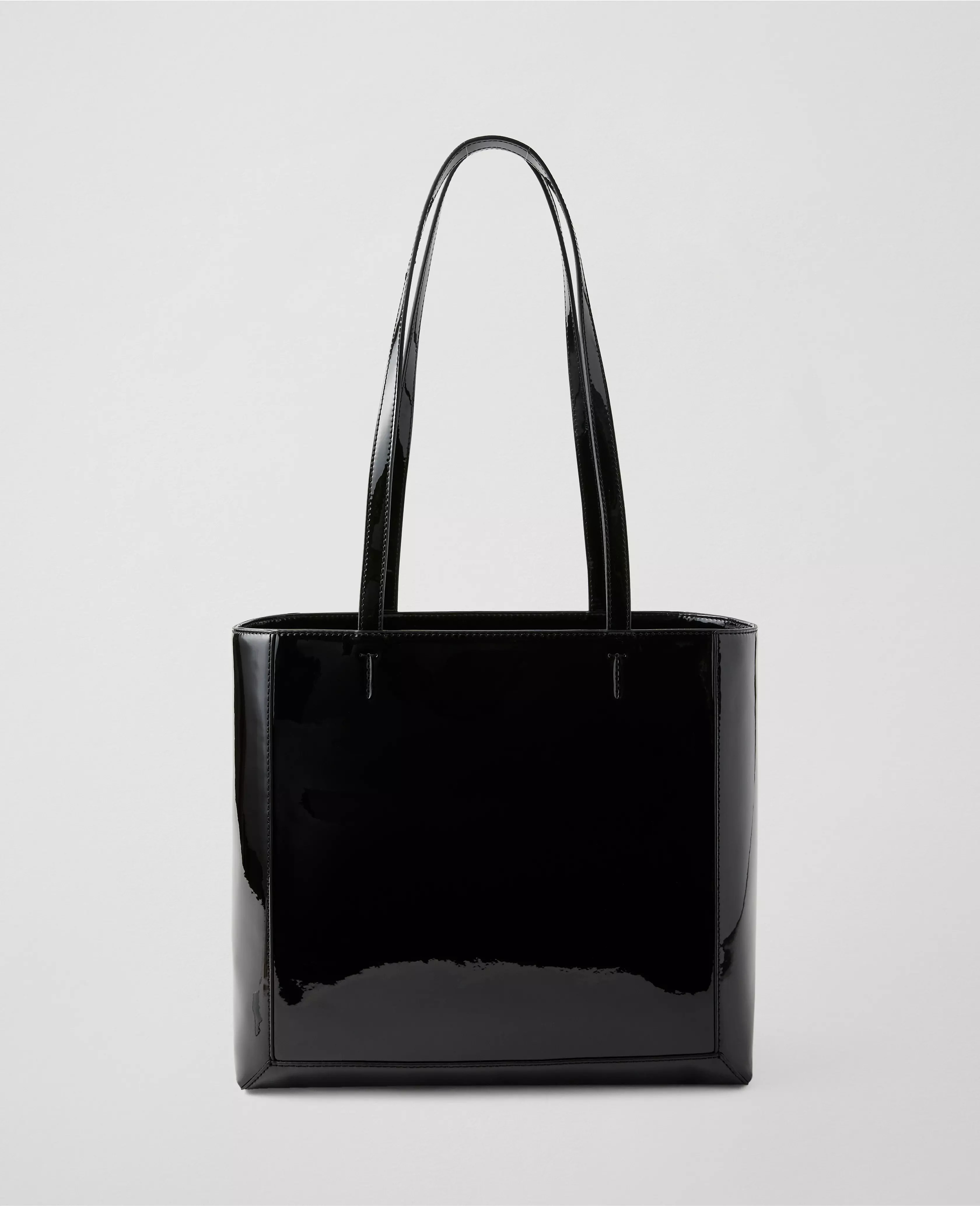 Weekend Collection Patent Tote | Ann Taylor