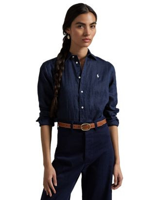 Classic Fit Linen Shirt | Bloomingdale's (US)