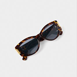 Rimini Cat-Eye Sunglasses in Dark Tortoiseshell | Katie Loxton Ltd. (UK)
