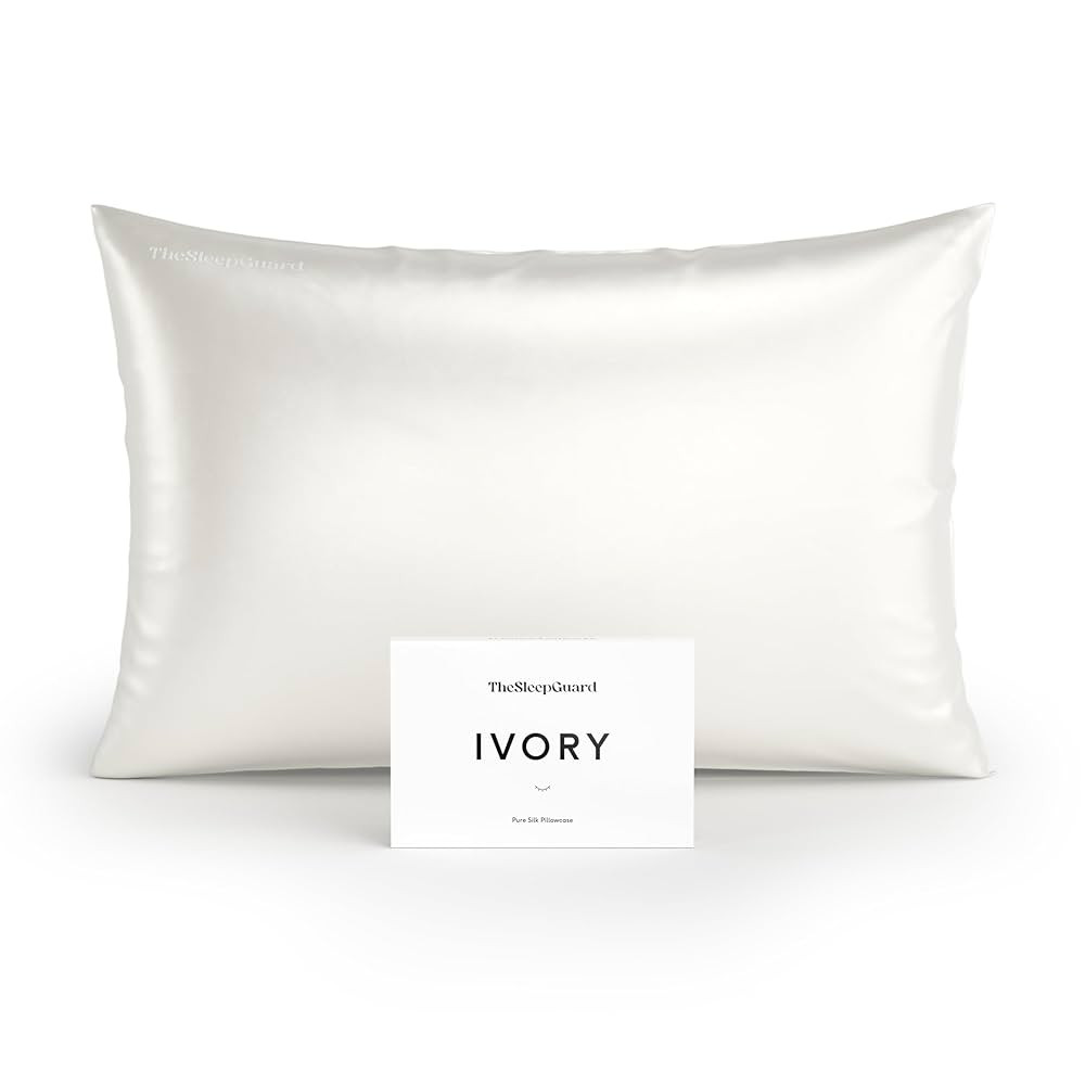Pure Silk Pillowcase [100% 6A Mulberry Silk, 22 Momme] Cooling Silk Pillow Cases for Hair and Ski... | Amazon (US)