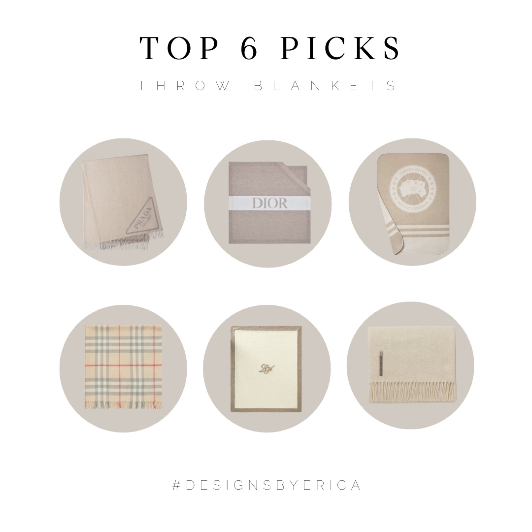 🌟 Transform Your Space with the Ultimate Designer Throw Blankets 🌟

Looking for that perfect finishing touch to elevate your living room? 🛋️✨ These six luxurious designer throw blankets are more than just cozy—they’re statement pieces that will instantly transform your home into a haven of style and comfort.

From soft cashmere to textured woven designs, our Top 6 Picks bring elegance and warmth in every thread. Perfect for those chilly evenings or as the standout decor piece your space deserves. 😍

💭 Which one will you drape across your sofa first?

👇 Save this post for your next home refresh, and don’t forget to share with your friends who love luxury living!

#HomeDecorGoals #DesignerThrows #LuxuryLiving #CozyVibes #InteriorDesign #CovelleAndCompany

#LTKHome #LTKStyleTip #LTKMostLoved