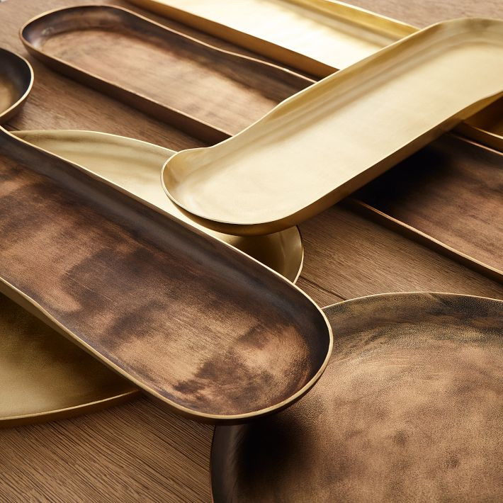 Organic Metal Decorative Collection | West Elm (US)