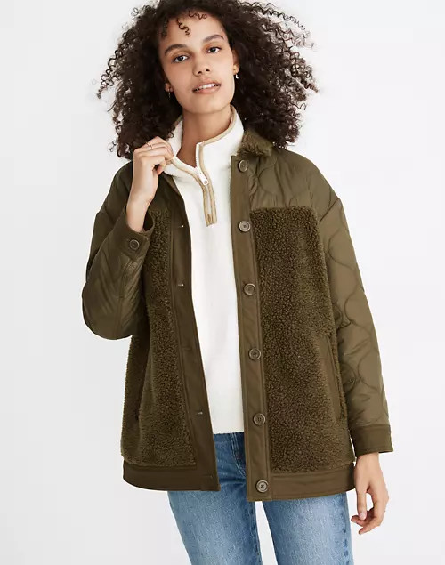 Hybrid Sherpa Jacket | Madewell