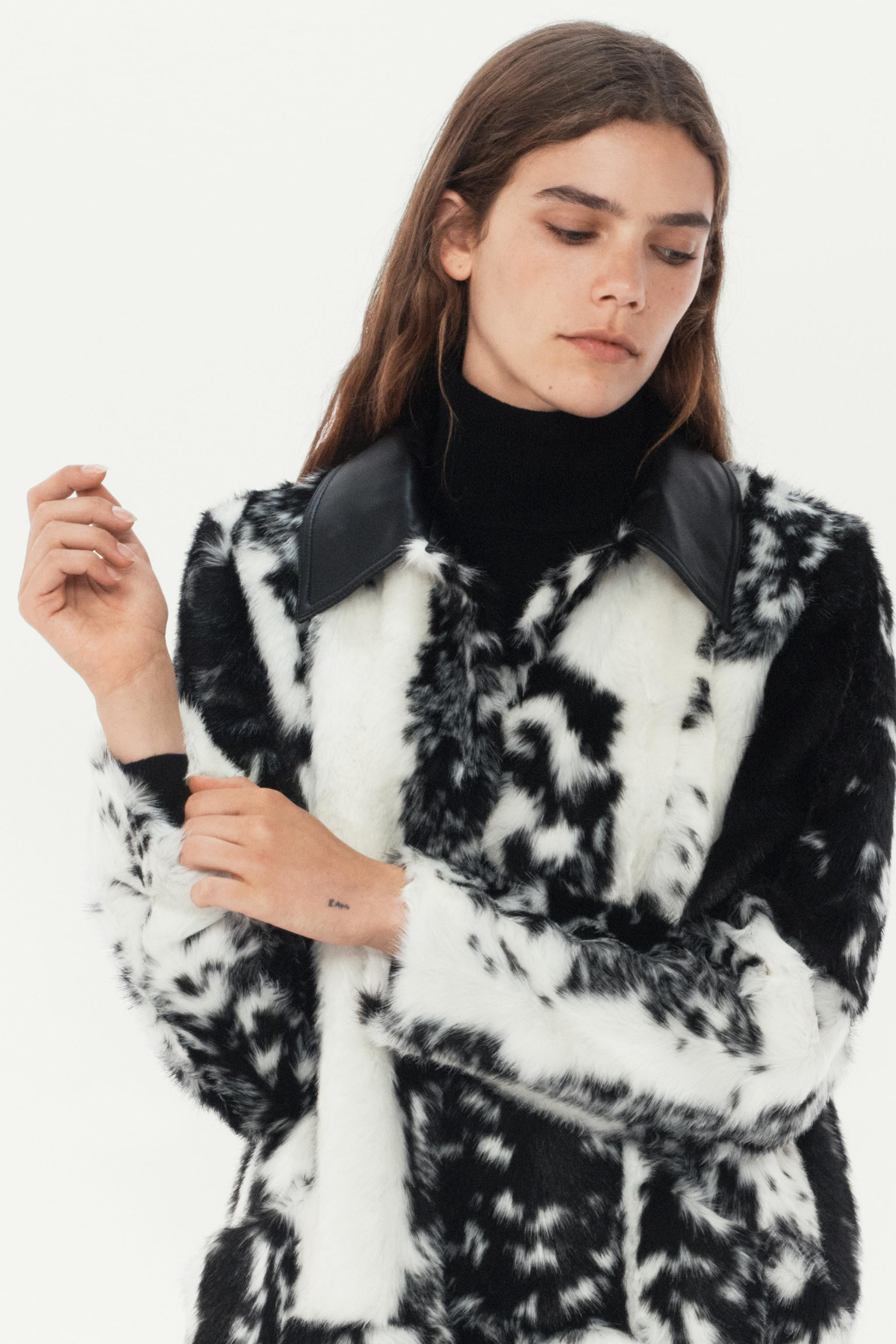 ANIMAL PRINT COAT - THE ITEM ZARA WOMAN | Zara US