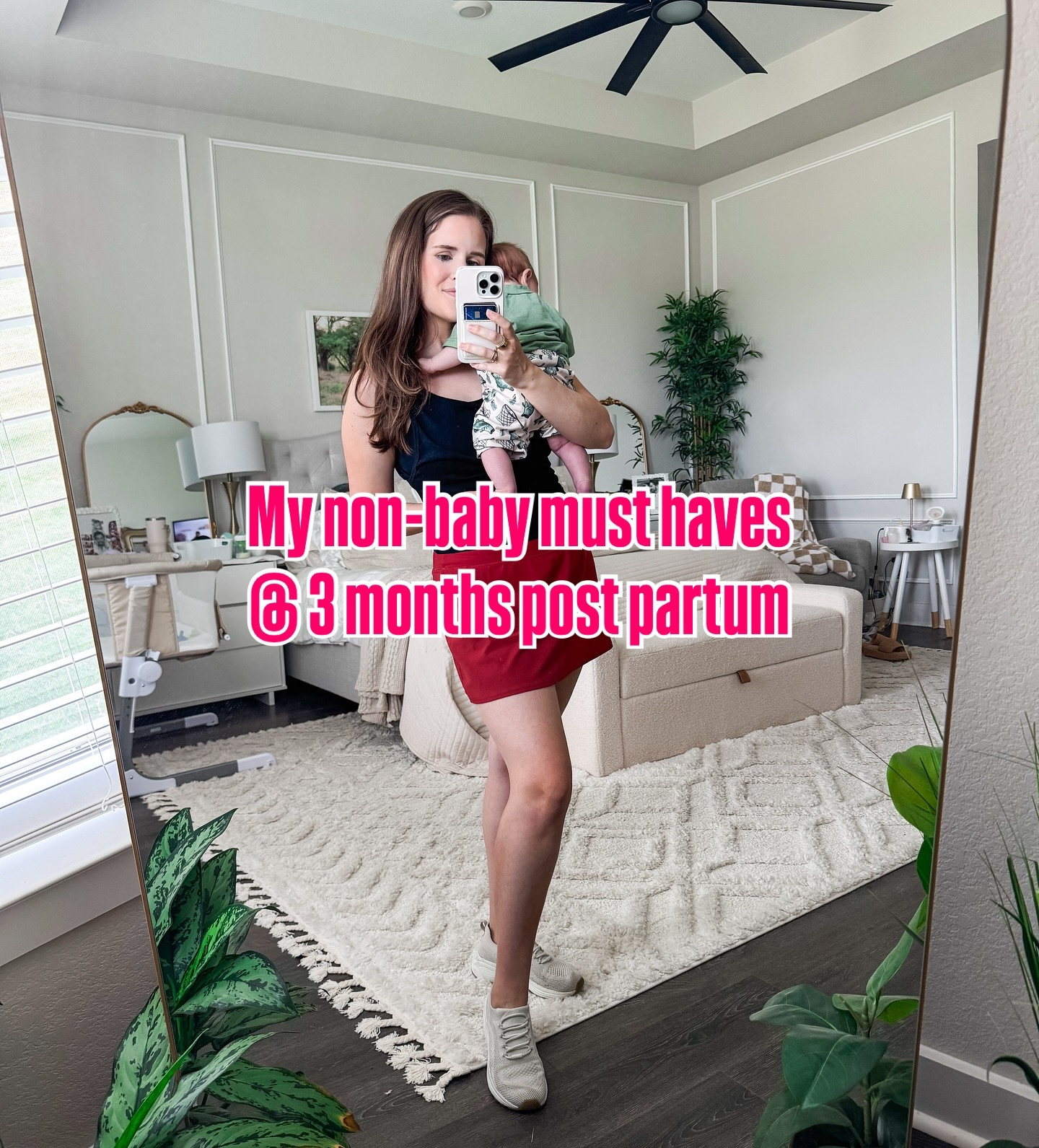 All of my non-baby favorites during the 1st 3 months postpartum with baby #2 - links in my LTK in Bio or comment LINKS & I’ll DM you the list! 🩵