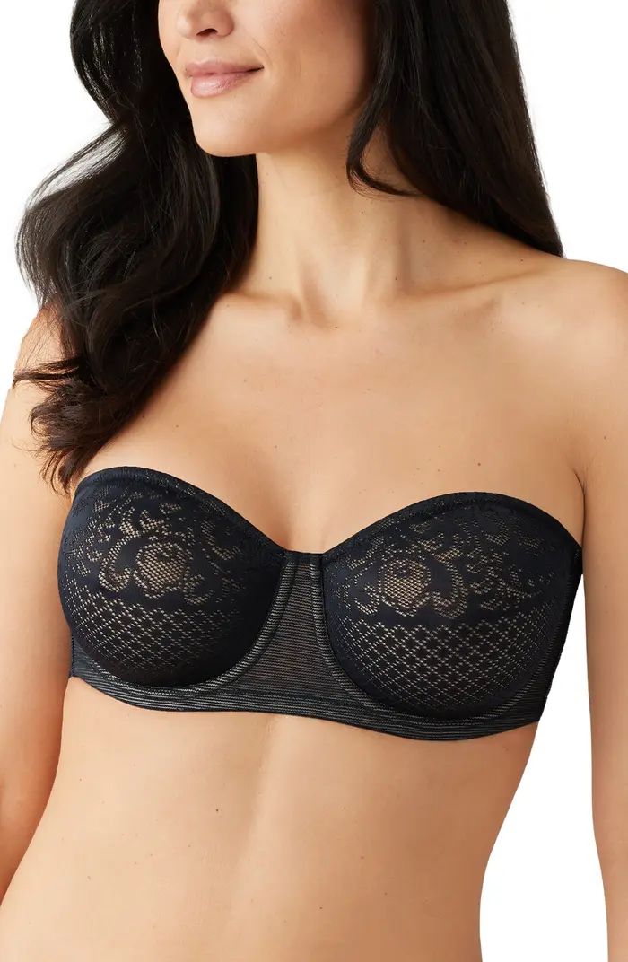 Visual Effects Strapless Underwire Minimizer Bra | Nordstrom