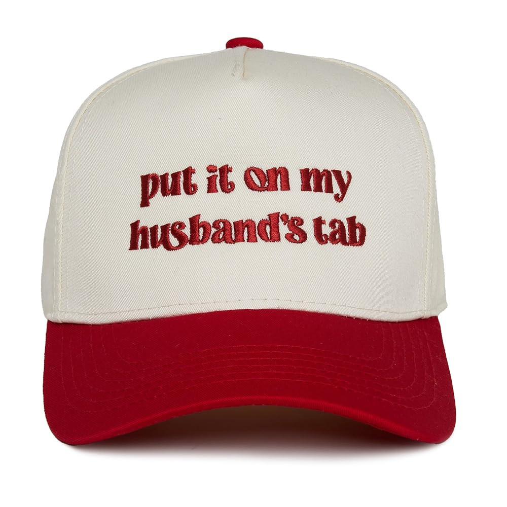 Funky Junque Vintage Canvas Snapback Hat - Adjustable 2 Tone Cap for Men Women - Put It On My, Co... | Amazon (US)