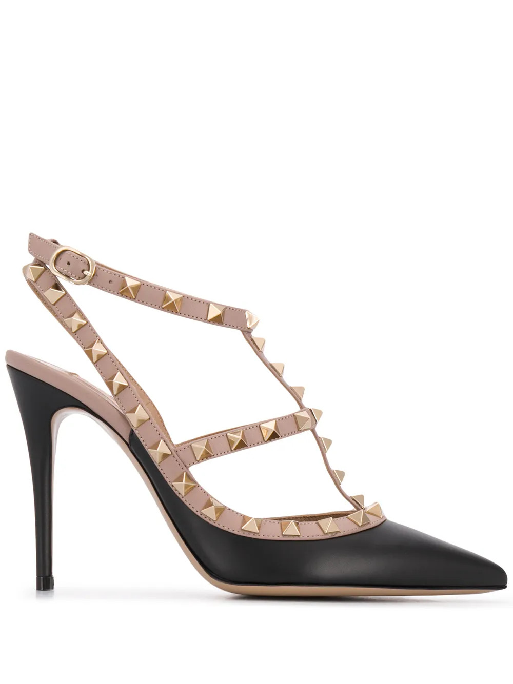 Valentino Garavani Rockstud Leather Pumps - Farfetch | Farfetch Global