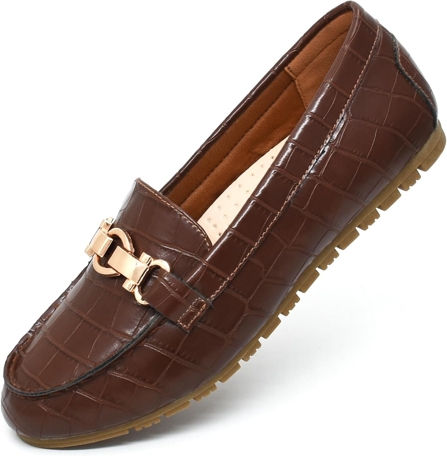 Cvistpieo Loafers for Women Business Casual Shoes Comfortable & Lightweight Penny Loafers Slip On Work Flats | Amazon (US)