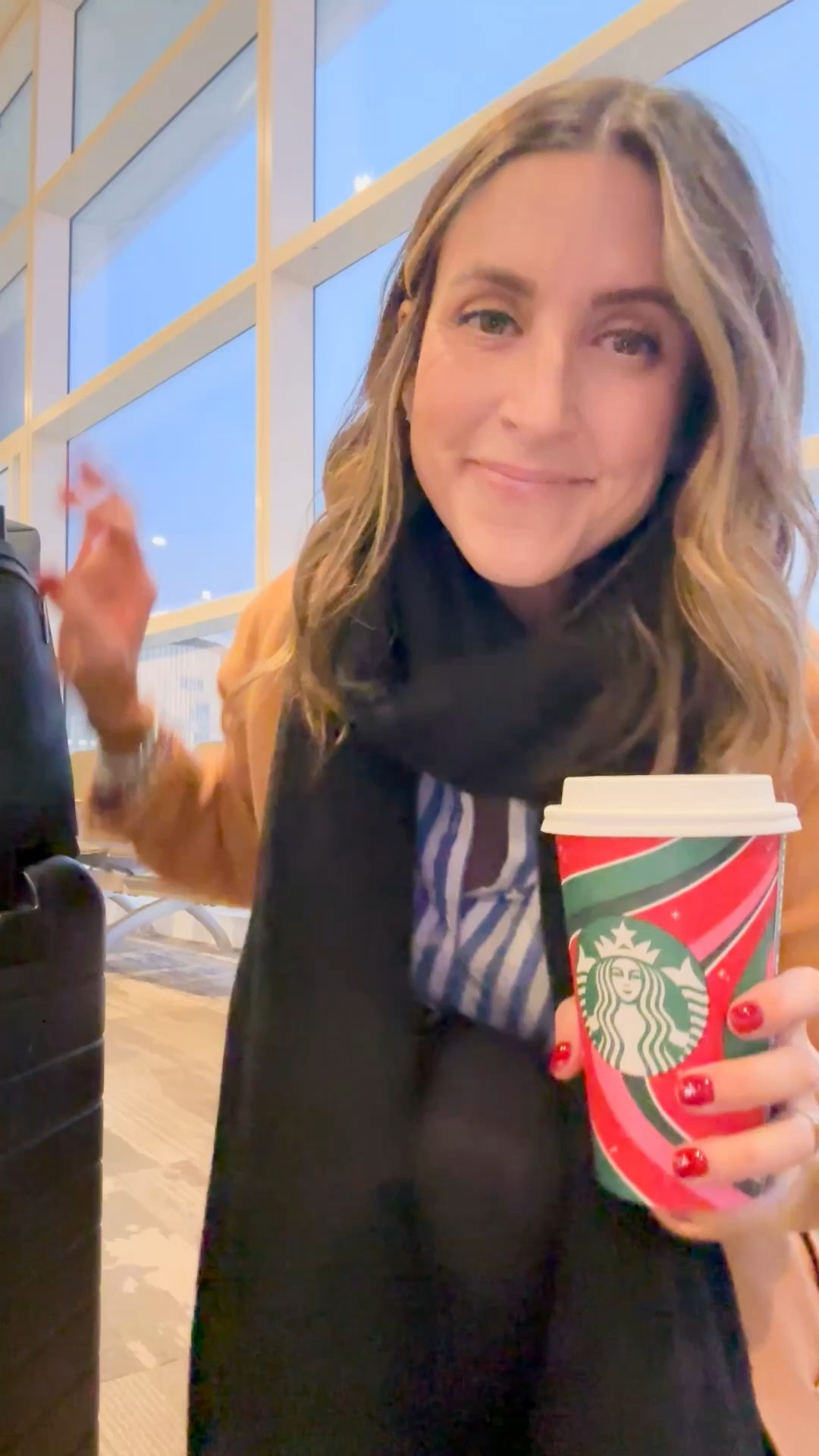 Travel Outfit! Never travel without my Away luggage! 

#LTKVideo #LTKtravel #LTKshoecrush