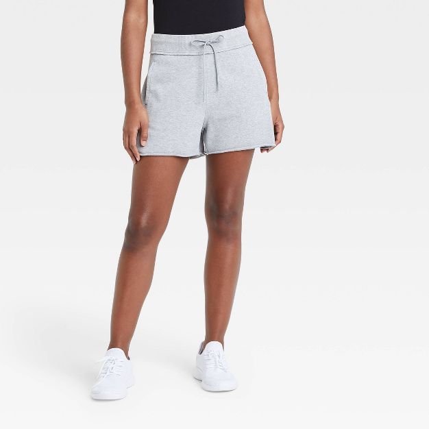 Women's Mid-Rise French Terry Shorts 3 3/4" - JoyLab™ | Target