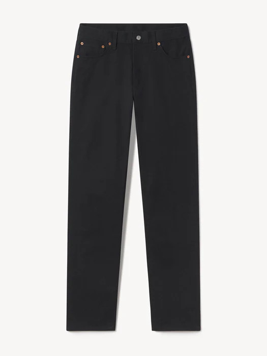 Soft Black Roper Twill Ford Standard Jean | Buck Mason