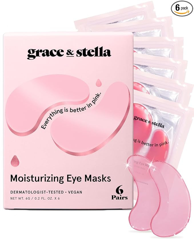 grace & stella Award Winning Under Eye Mask - Reduce Dark Circles, Puffy Eyes, Undereye Bags, Wri... | Amazon (US)