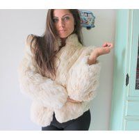 Vintage Furry Coat 1960S-70S Chic Outerwear | Etsy (US)