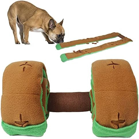 YILUSH Dog Puzzle Plush Snuffle Toys Interactive Puppy Toys Dog Enrichment Squeaky Toys for Foraging | Amazon (US)