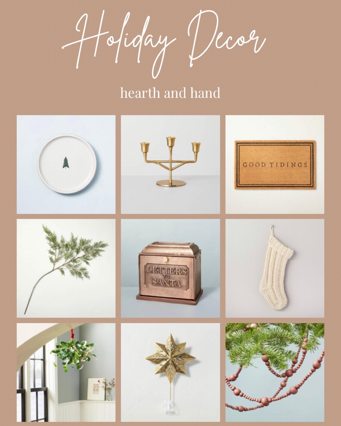 My top picks from the Hearth and Hand Target Holiday Collection #holidaydecor #christmasdecor 

#LTKunder50 #LTKhome #LTKHoliday