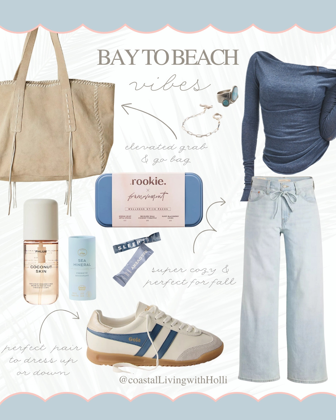 🍂 Bay to Beach vibes,but make it fall. From elevated grab-and-go bags to the comfiest jeans and sneakers you’ll wear on repeat—this curation is all about cozy layers and effortless style. 

 #LTKFindsUnder100 #LTKBeauty #LTKShoeCrush