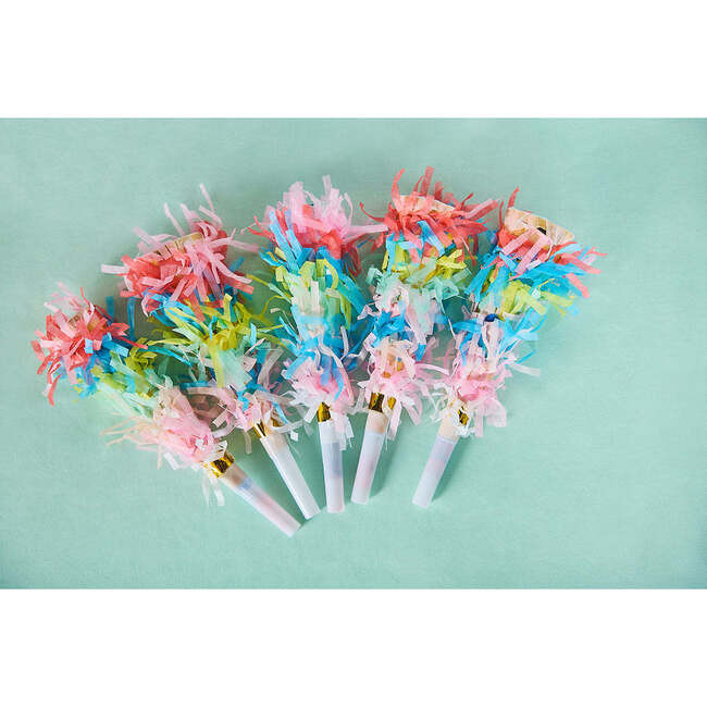 Frill Seeker Fringe Party Blowers Set | Maisonette