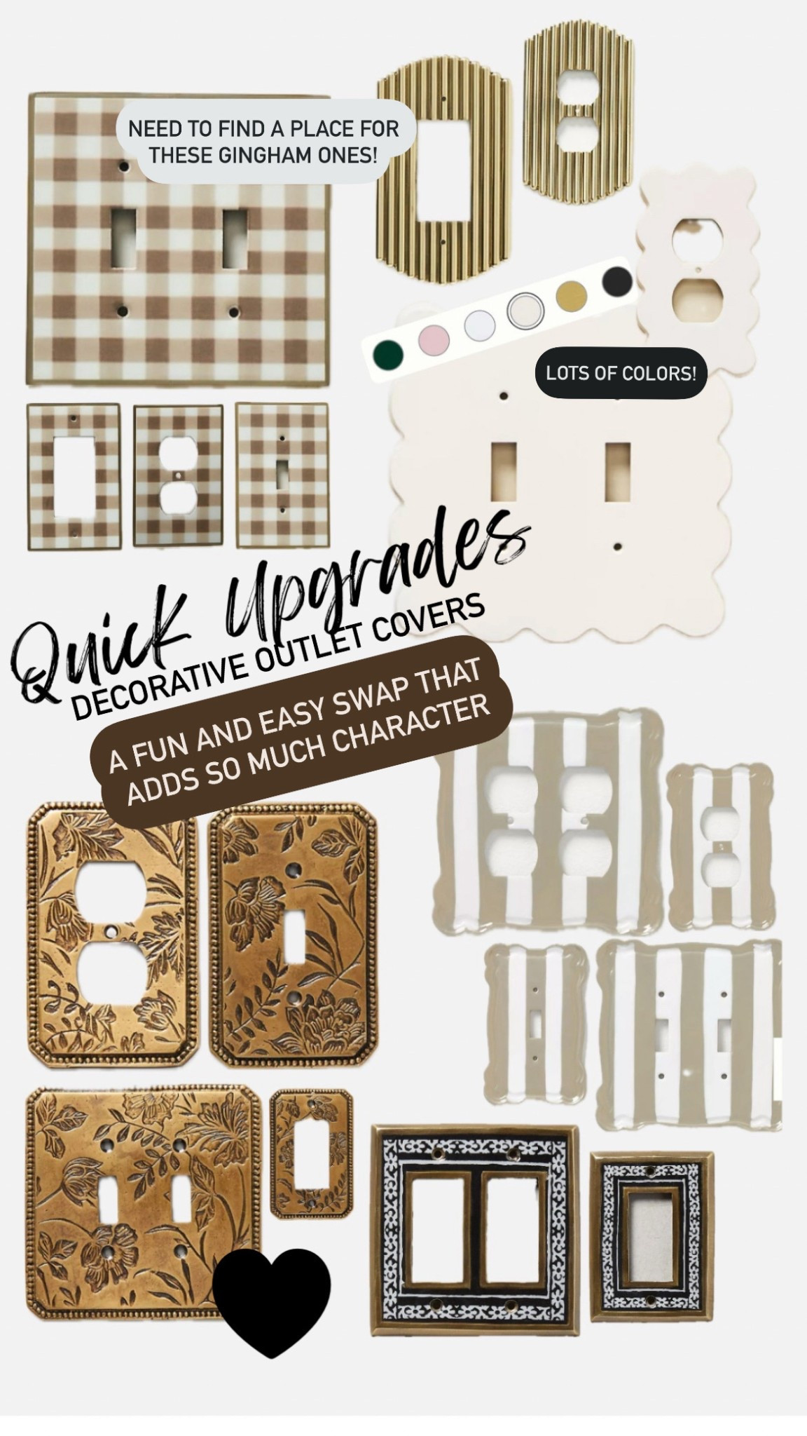 Quick Home Updates: Decorative Outlet Covers 



#LTKHome