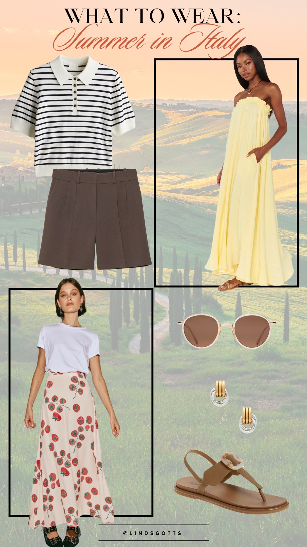 What to Wear: Summer in Italy 

#LTKStyleTip #LTKTravel