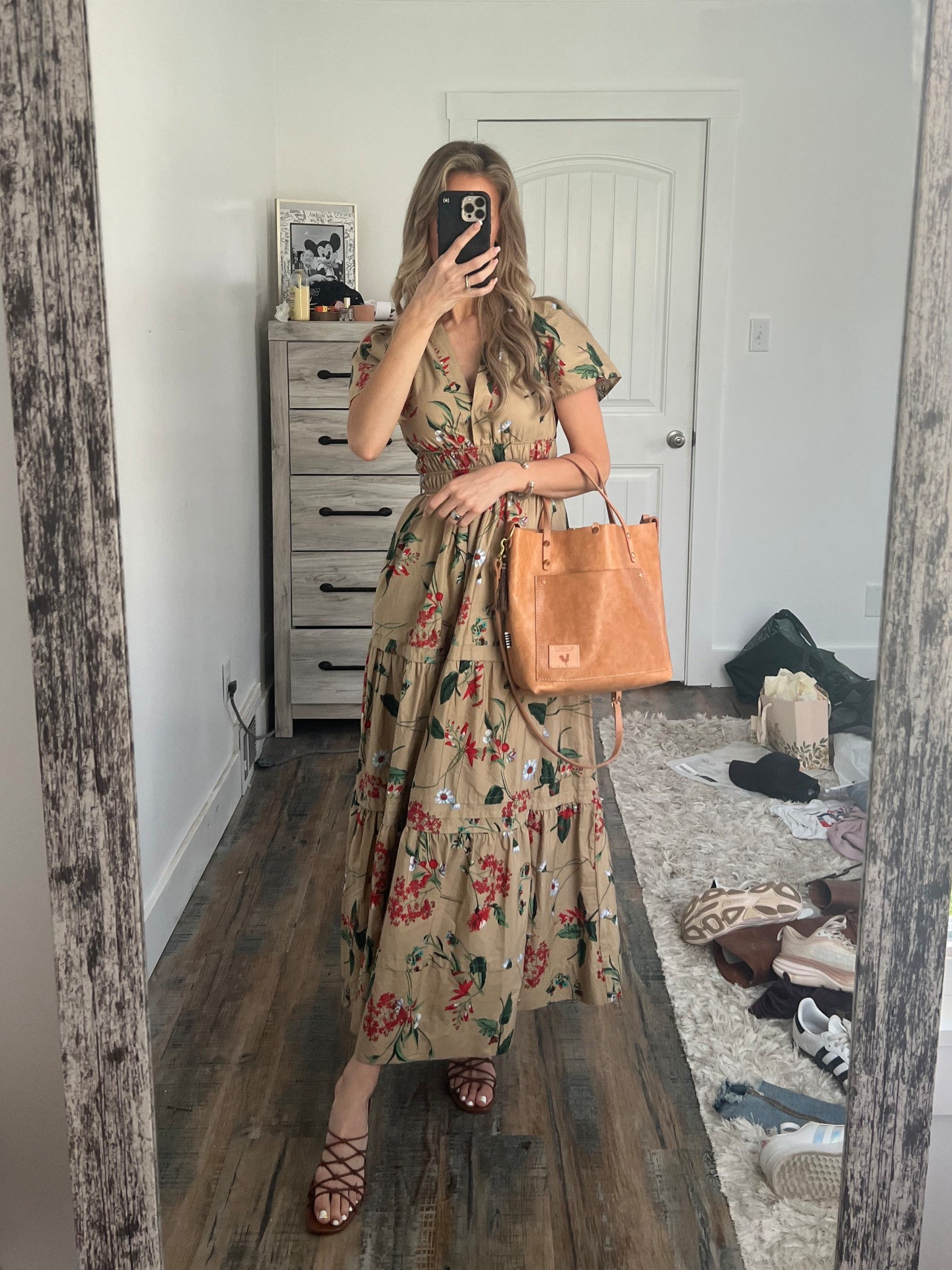 Happy Easter 🐣🐰 ✝️ 

This Anthro dress comes in 10 colors! I snagged these Bristol Sandals from Lane 201 last year and I think they may be out of stock. 😭 

To snag my Virginia Leather Small Tote at a discount from Meanwhile Back on the Farm, use code KELLEY20 at checkout.

#meanwhileambassador 

#LTKWedding #LTKSeasonal #LTKStyleTip