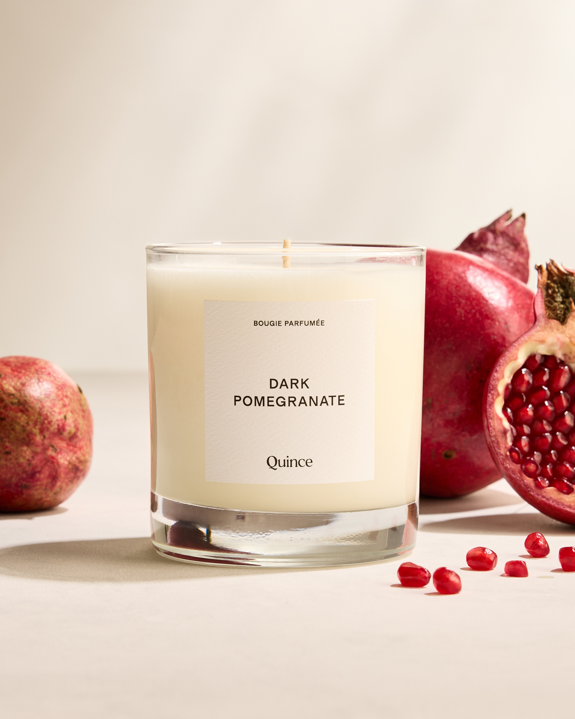 Dark Pomegranate Candle in No Color | Quince