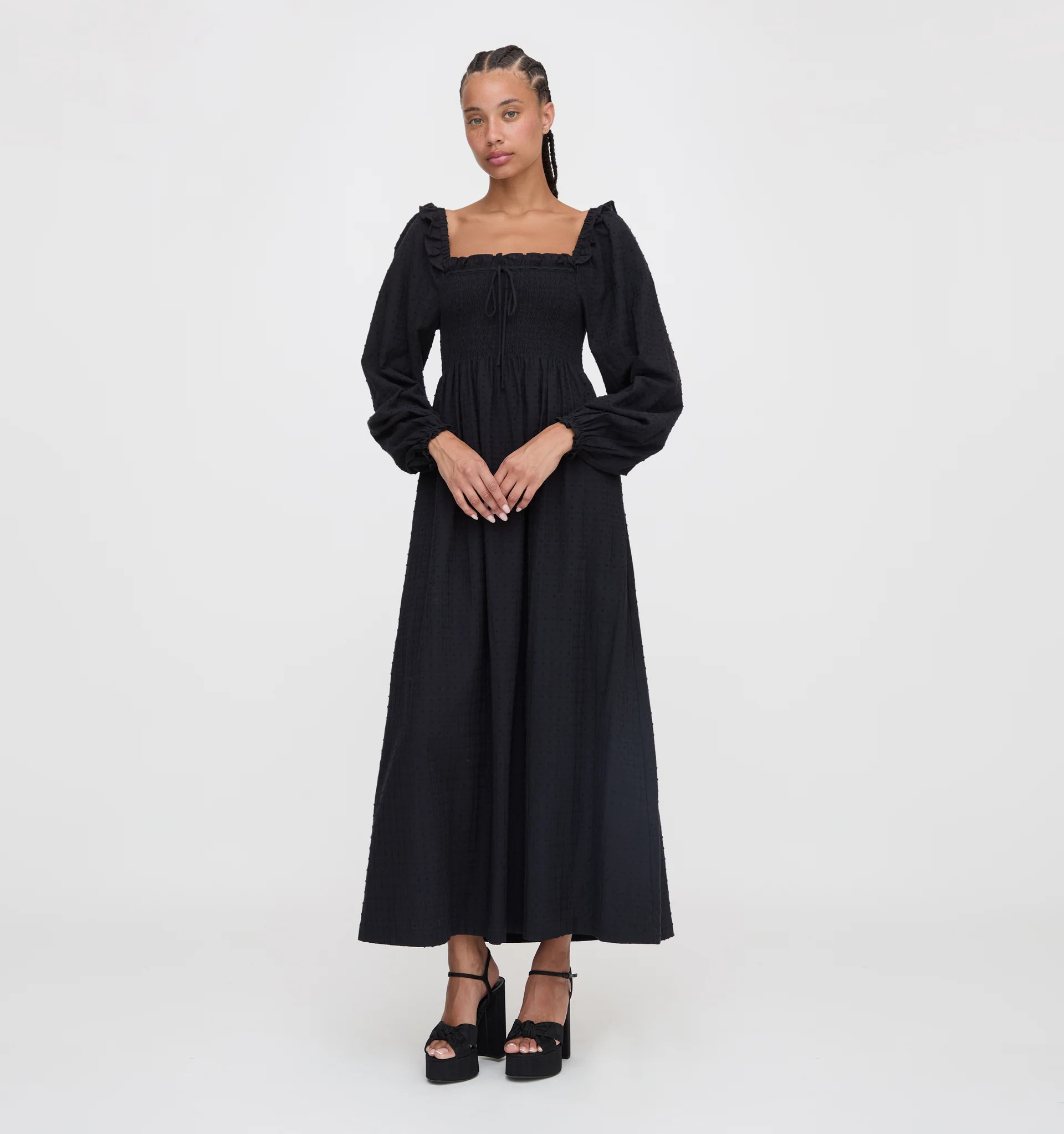 The Scarlett Long Sleeve Nap Dress | Hill House Home US