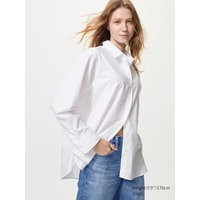 Uniqlo - Baumwolle Bluse - Weiss - S | UNIQLO (DE)