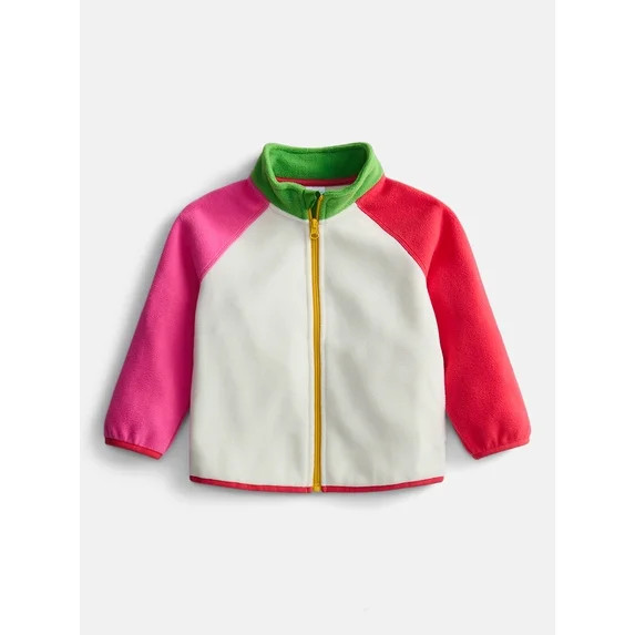Wonder Nation Toddler Microfleece Jacket, Sizes 12M-5T | Walmart (US)