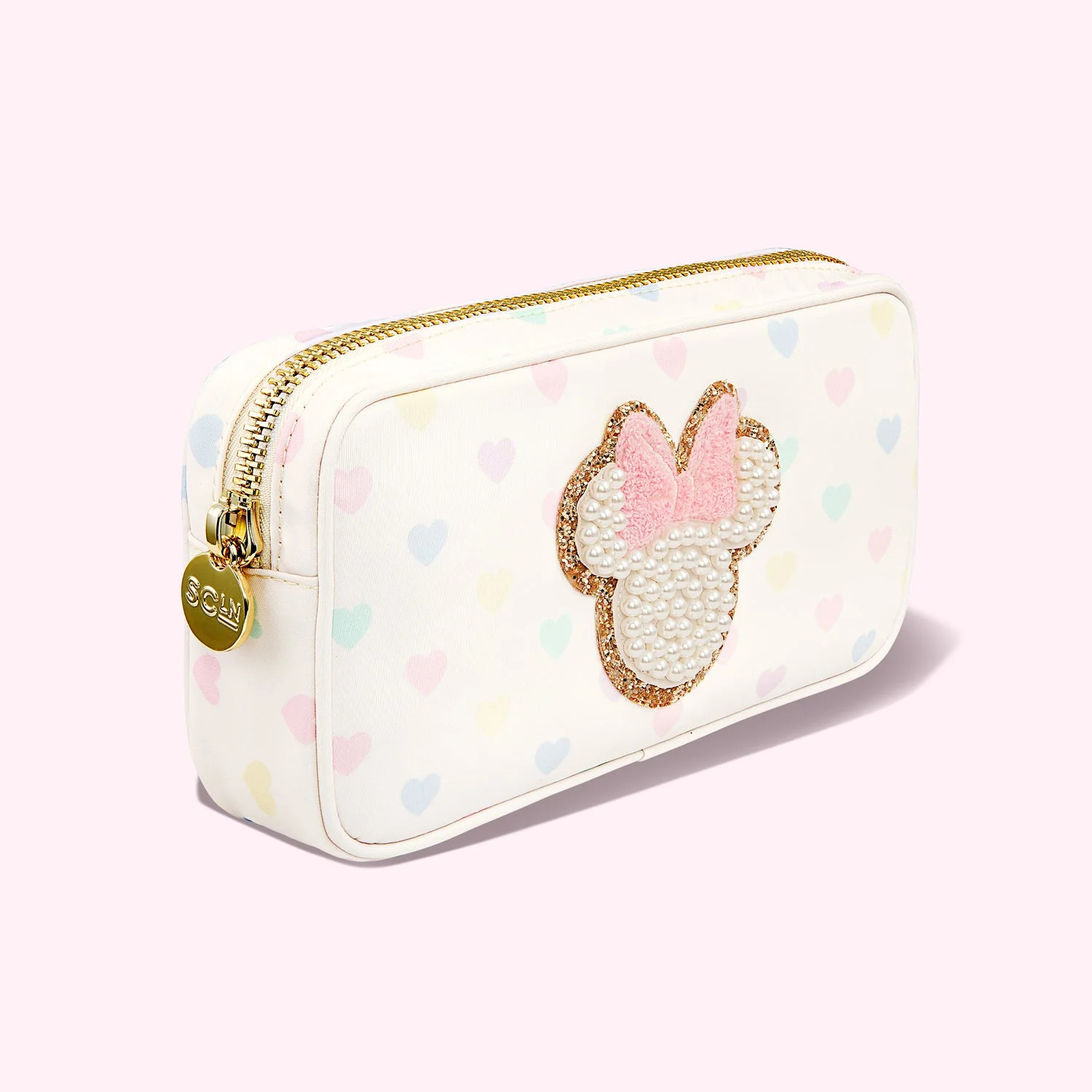 Mickey & Minnie Pastel Hearts Small Pouch | Stoney Clover Lane