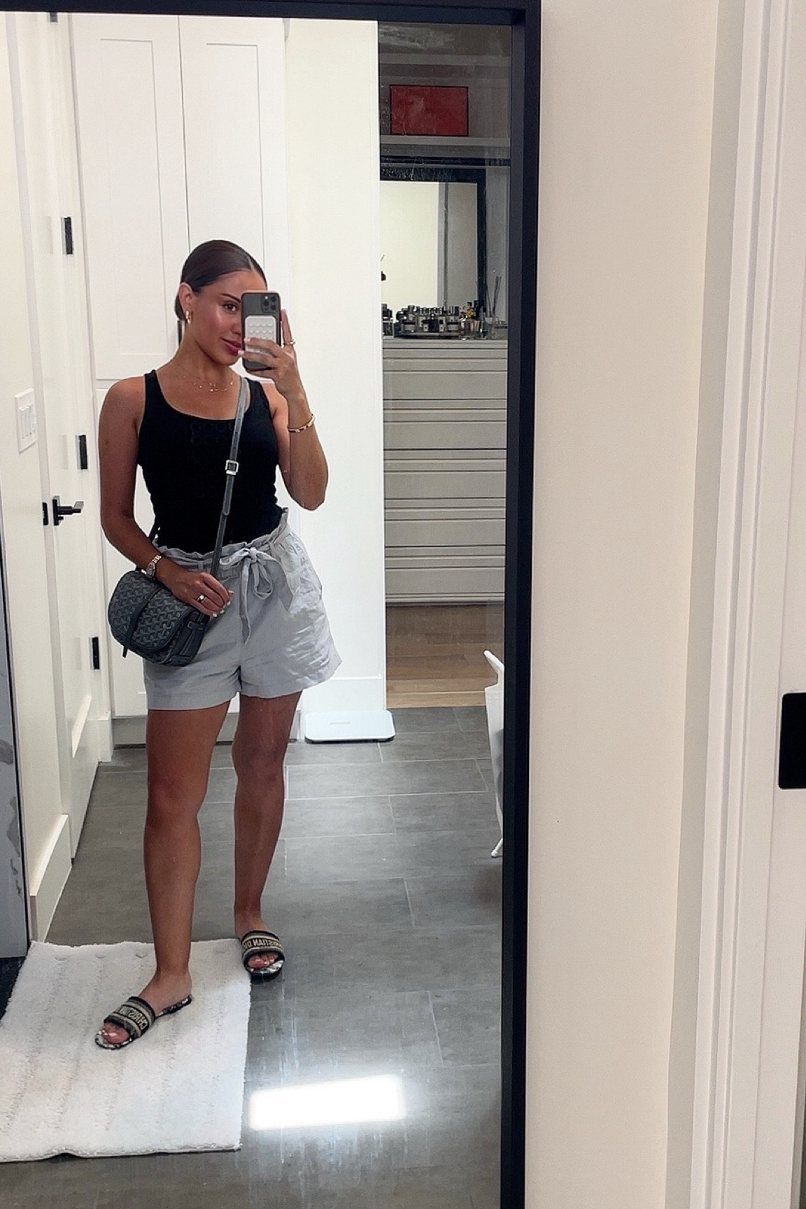 Hot summer days call for comfy linen shorts and the softest body suit from Amazon🙌🏼✔️ 

Ootd, Amazon prime day, Amazon fashion, Amazon finds, shorts, body suit, Dior sandals, crossbody bag, itbag, date night outfit, casual outfit, ootd Amazon

#LTKStyleTip #LTKFindsUnder50 #LTKSaleAlert